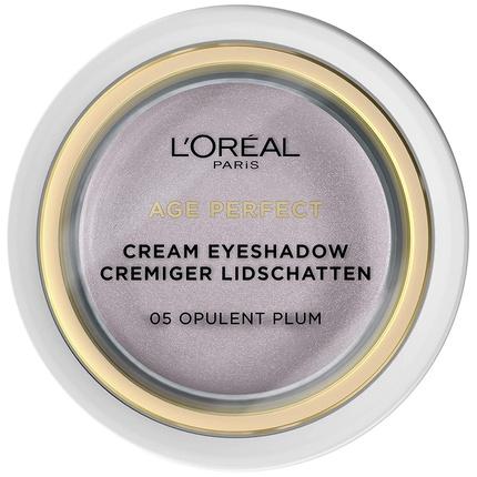 Actual product image L'Oréal Paris Age Perfect Creamy Eyeshadow 05 Opulent Plum 4g (05 Opulent Plum)