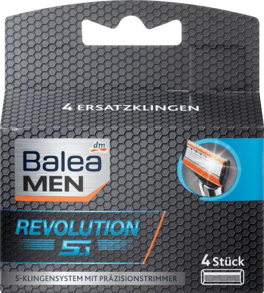 Actual product image dm Balea MEN Razor Blades Revolution 5.1 (4 x)