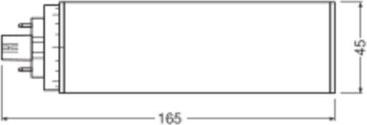Immagine prodotto Ledvance Lampada compatta a LED (GX24q-4, 20 W, 2025 lm, 1 x, F)