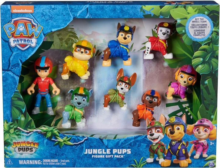 Actual product image Spin Master Paw Patrol Jungle Pups Figure Gift Set