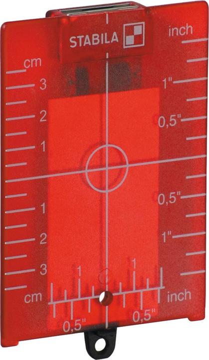 Actual product image Stabila Target plateZProt