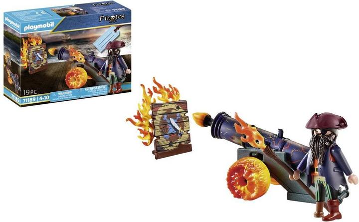 Actual product image Playmobil Piratesque with cannon (71189, Playmobil Pirates)