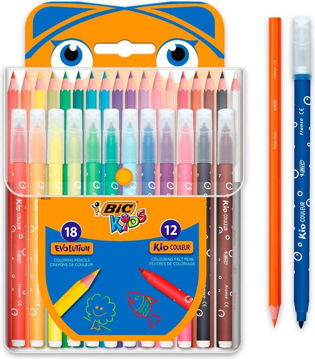 Actual product image Bic Kids color set