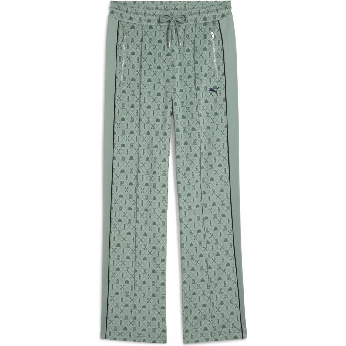 Puma, Damen, Sporthose, ROAD TO UNITY AOP Straight Track Pants DK op (XS), Blau, XS
