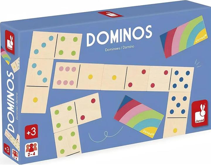 Actual product image Janod Dominosteine aus Holz