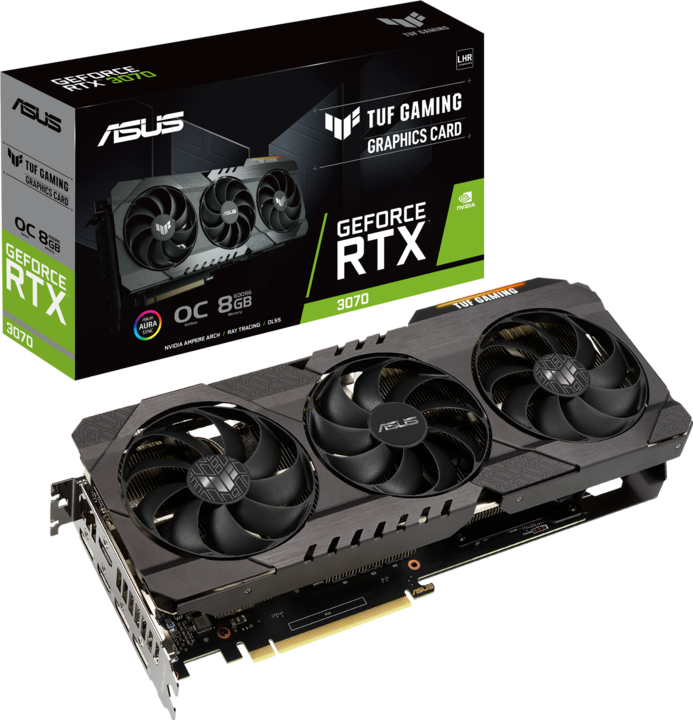 Produktbild ASUS GeForce TUF RTX 3070 O8G V2 Gaming (8 GB)