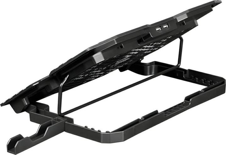 Produktbild Xtrike Me Podstawka chłodząca pod laptop z wbudowanym uchwytem na telefon FN-813 czarny/black