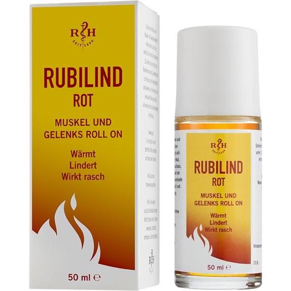 Rubilind, Muskelsalbe + Kühlpad, ROT Muskel und Gelenks Gel (1 x, 50 ml)