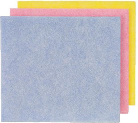 Markenlos All-purpose viscose cloths 35x38cm 10 pieces assorted colours (35 x 38 cm)