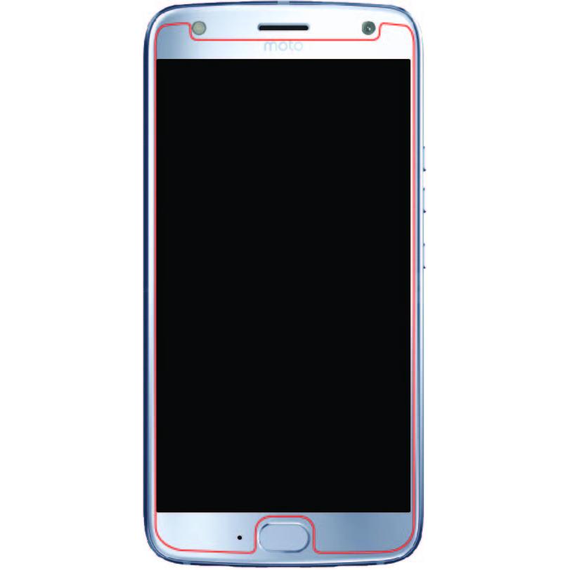 Thumbnail - Mobilize Glas (1 Stück, Motorola Moto X4), Smartphone Schutzfolie