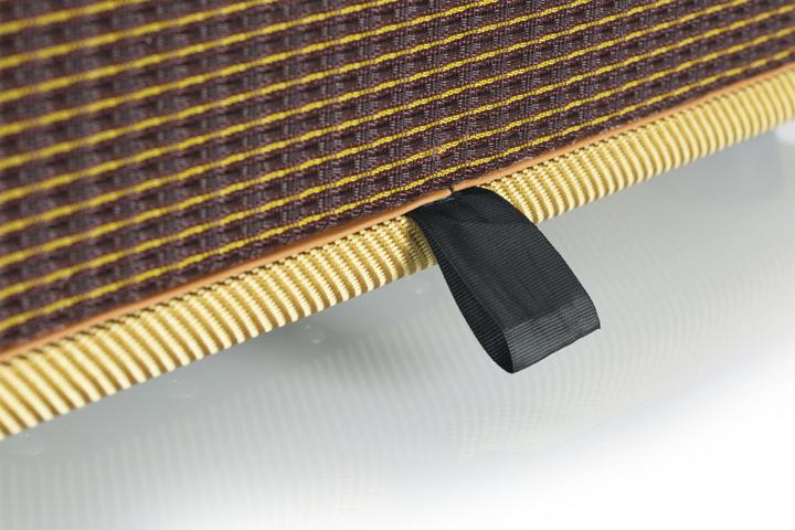 Actual product image Gator Cases GR-RETRORACK-3TW Retro Rack Vintage Amp Vibe Rack Case 3U Tweed (Accessories)