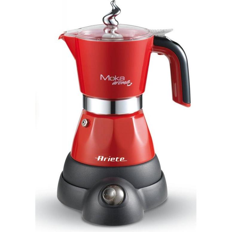 Ariete 1358 lehren-rot, Espressokocher, Rot