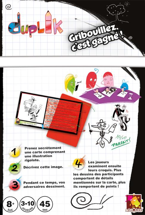 Produktbild Asmodée Duplik Format Cube (Französisch, 3 - 12 Spieler)