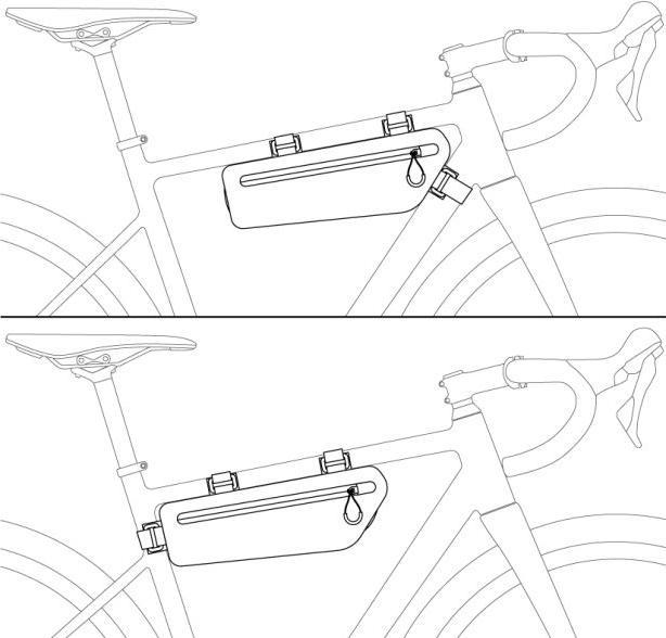 Actual product image Zefal Z Adventure C2 (2.50 l, Frame bag)