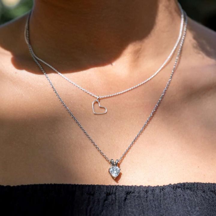 Immagine prodotto Bijouteria Pendente catena (Argento 925, 42 cm)