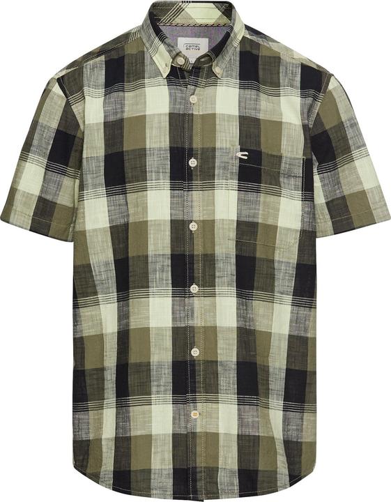 Image du produit Camel Active Kariertes Kurzarmhemd aus reiner Baumwolle (6XL)
