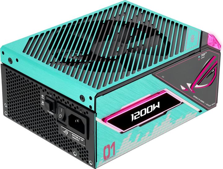 Actual product image ASUS ROG Thor Platinum III Hatsune Miku Edition (1200 W)