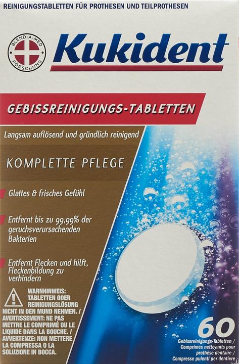 Produktbild Kukident Reinigungstabs