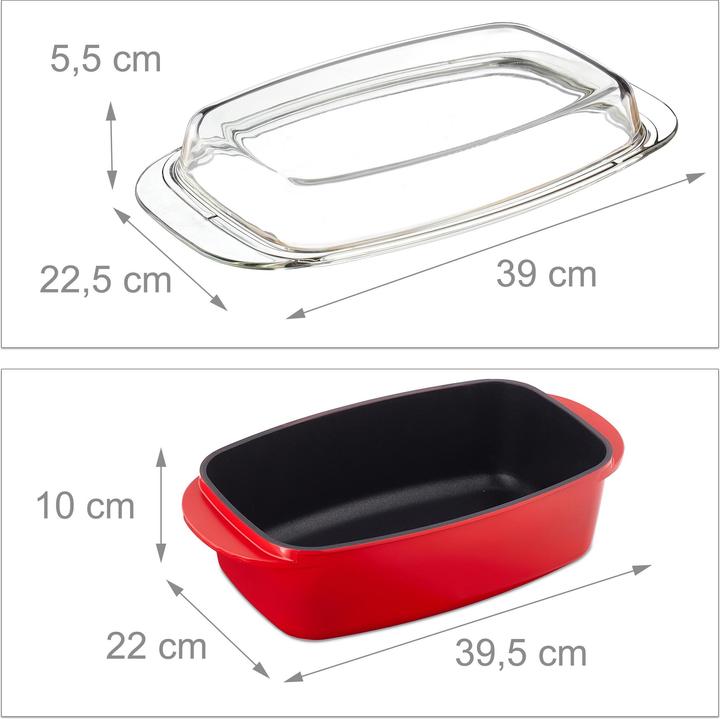 Produktbild Relaxdays Bräter Deckel (Metall)