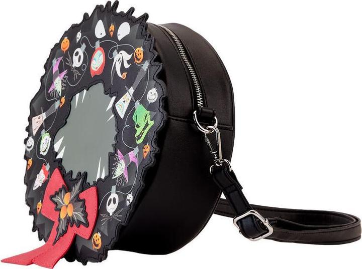 Produktbild Loungefly Nightmare Before Christmas by Umhängetasche Figural Wreath
