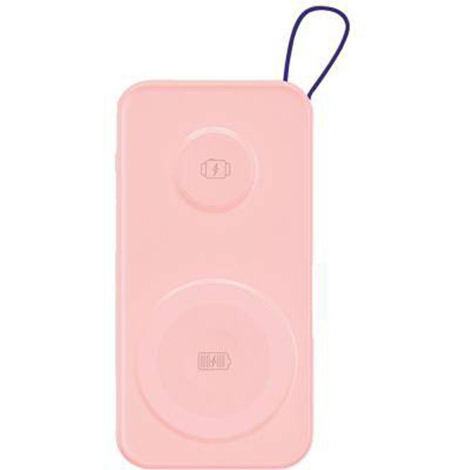 Thumbnail - 3MK Powerbank PastelUp 10,000mAh 22.5W z Magsafe + ładowanie Apple Watch różowy (10000 mAh, 22.50 W, 22.50 Wh), Powerban...