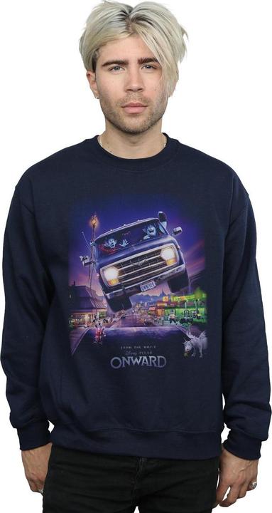 Actual product image Disney Mens Onward Gwniver Poster Sweatshirt (M)