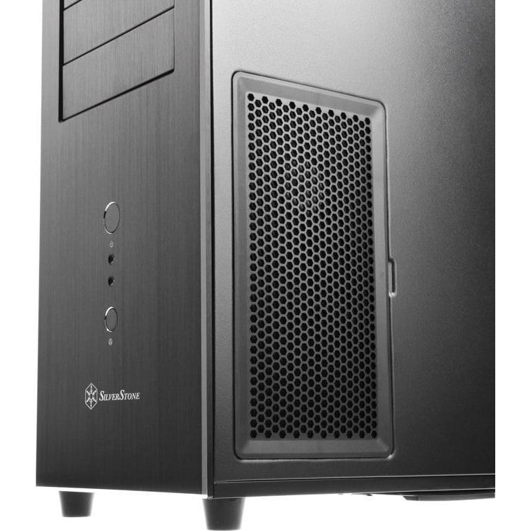 Thumbnail - Silverstone Temjin TJ04-E (ATX), PC Gehäuse, Schwarz