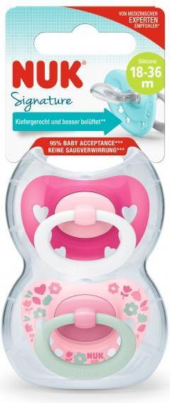 Immagine prodotto NUK Succhietto firmato (2 x, 18 - 36 M.)