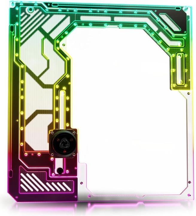 Image du produit Singularity Computers Singularity Computer Spectre 4 Aevum Dual Loop Side Panel Acrylic Clear/Noir