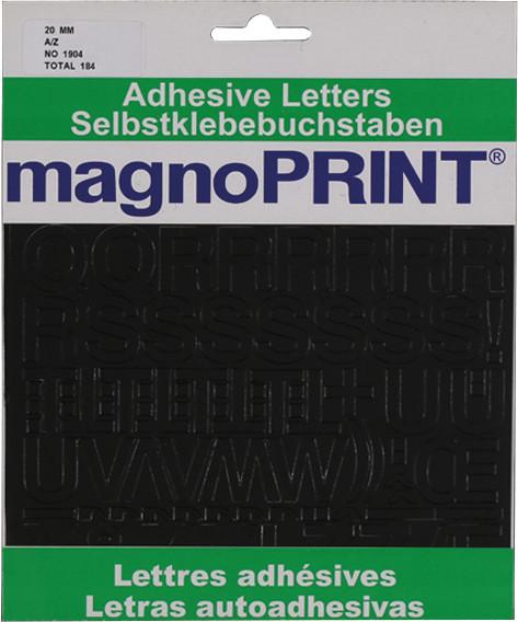 Produktbild Magnoprint Selbstklebebuchstaben