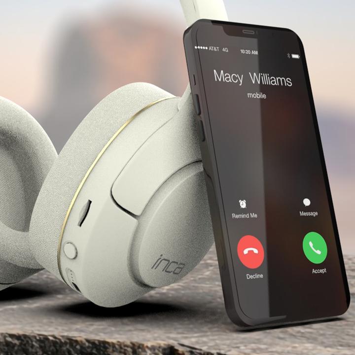 Actual product image Inca Bluetooth Headset IBK-503B Version: 5.3 (Wireless, USB-C)