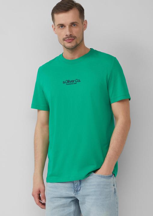 Produktbild S.Oliver T-Shirt T-Shirt aus Baumwolle mit Logo-Print (S)