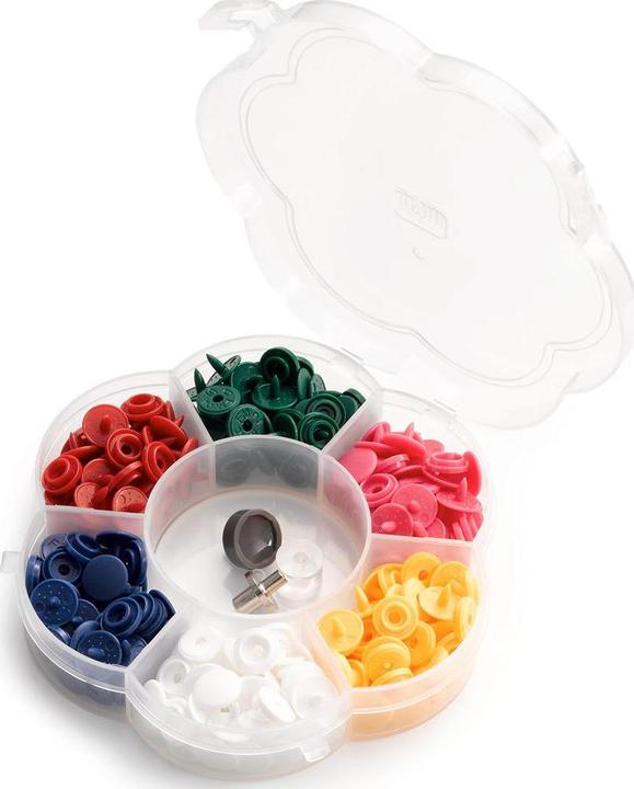 Actual product image Prym Love press stud colour snaps mini