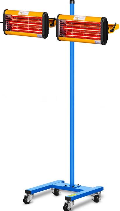 Produktbild MSW Lacktrockner Strahler Infrarotstrahler Heizstrahler Infrarot Lampe Auto 2.200 W (2.20 W)