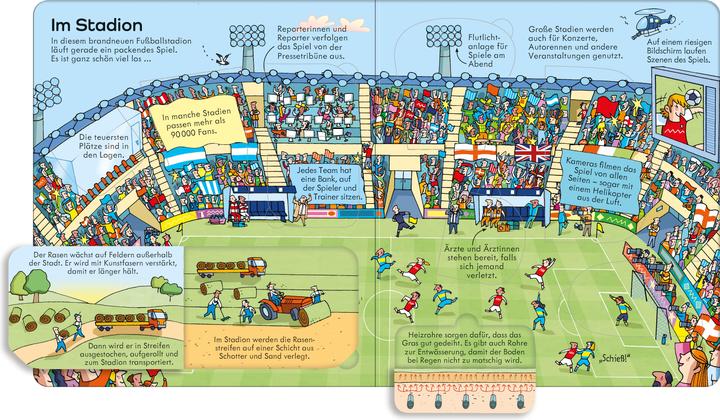 Produktbild Aufklappen und Entdecken: Sport (Deutsch, RobLloyd Jones, 2024)