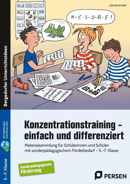 Immagine prodotto Konzentrationstraining - einfach und differenziert (Tedesco, Julia Rosendahl, 2022)
