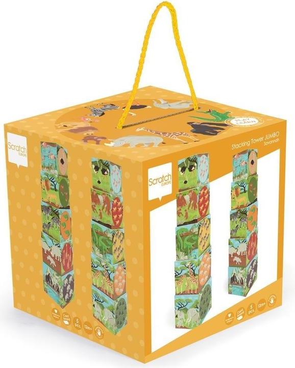 Produktbild Scratch Jumbo Pyramide Savanne