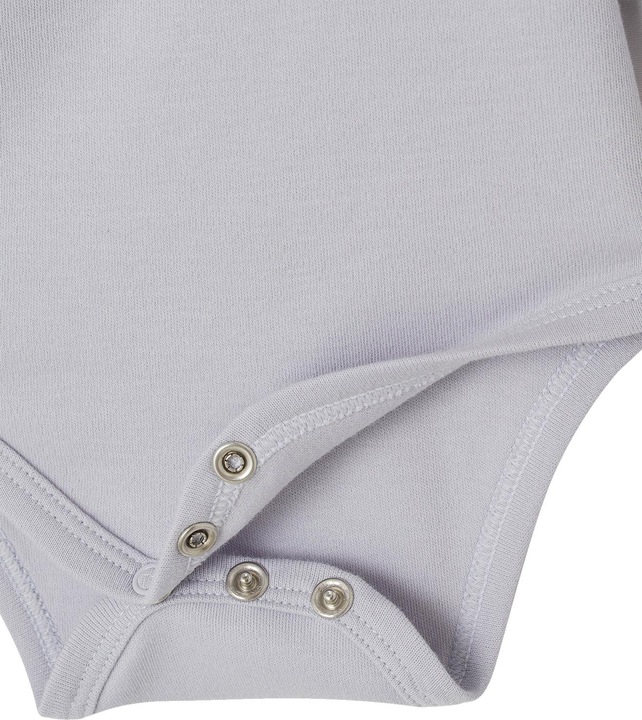Actual product image Vertbaudet Bio-Kollektion: 2er-Pack Baby Wickelbodys mit langen Ärmeln (74)