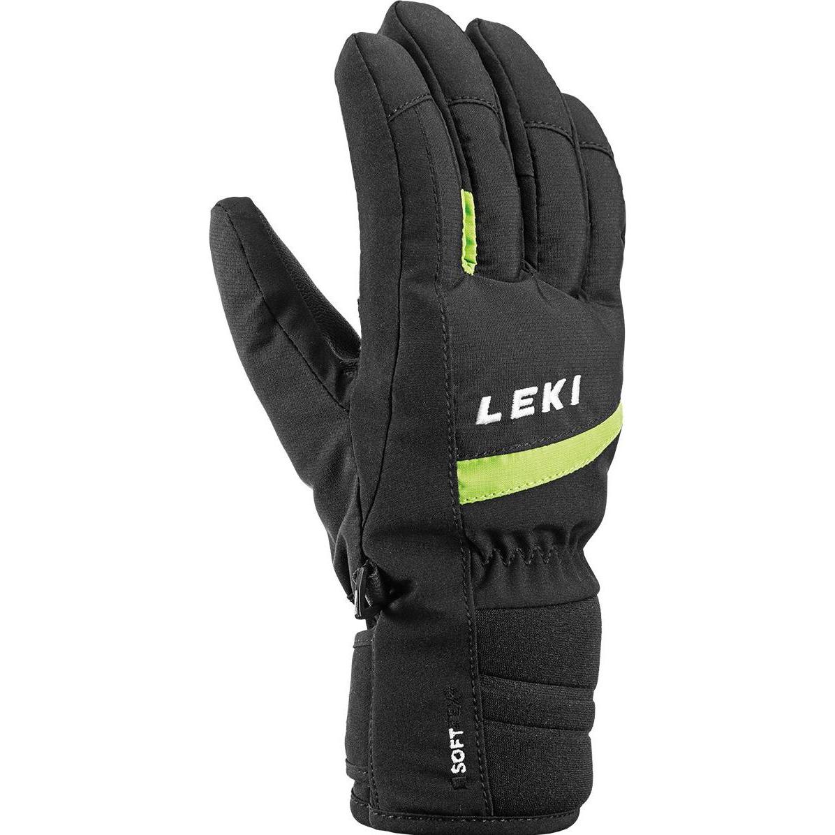 Leki, Jungen, Handschuhe, Max Handschuhe, Schwarz, (4)