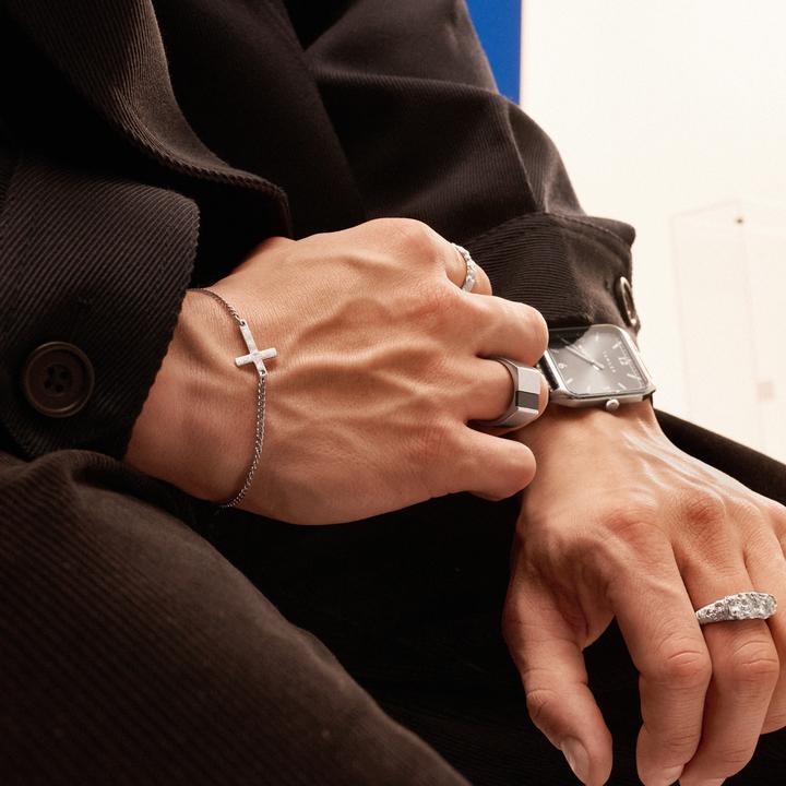 Actual product image Seizmont Rustic (23 cm, 925-sterling-silver)