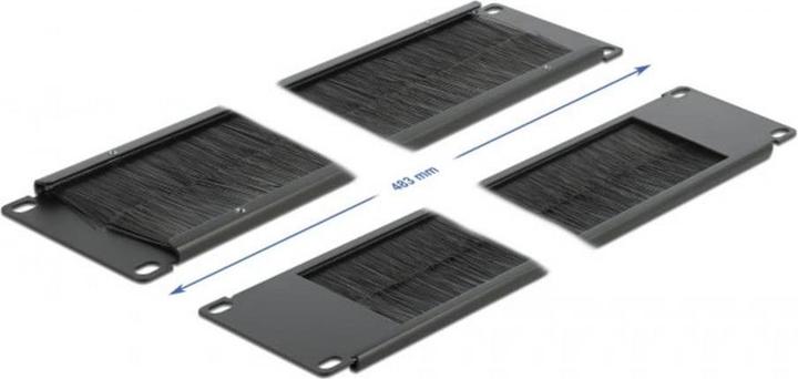 Actual product image Delock Cable Management Brush Strip