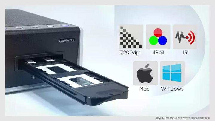 Actual product image Plustek OpticFilm 135i (USB)