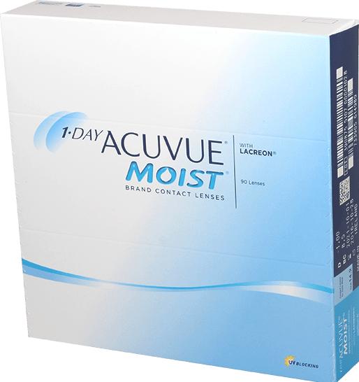 Produktbild Acuvue Moist (-10.5, Tageslinse, 90 Stück, Sphärisch)