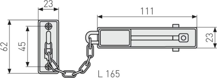 Produktbild Abus Türsperrkette (Eingangstür, Indoor)