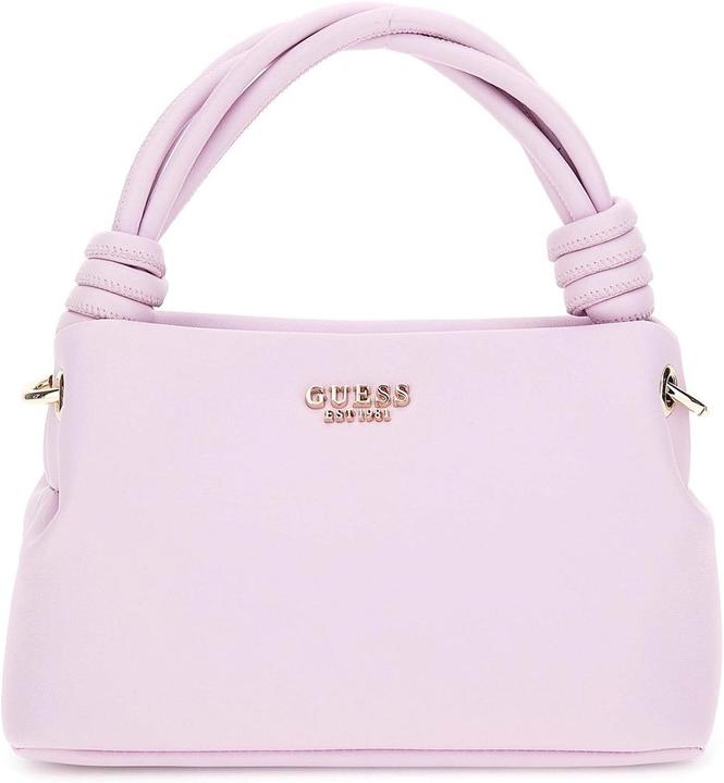 Actual product image Guess Sansa Top Handle Crossbody with Non-Adjustable Shoulder Strap and Button Closure