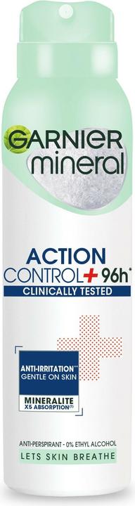 Immagine prodotto Garnier Action Control Plus 96H Donne Deo Spray 150ml (Getto vaporizzato, 150 ml)