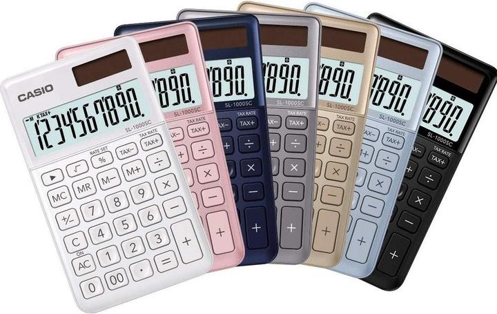 Image du produit Casio Sl-1000sc (Cellules solaires, Piles)