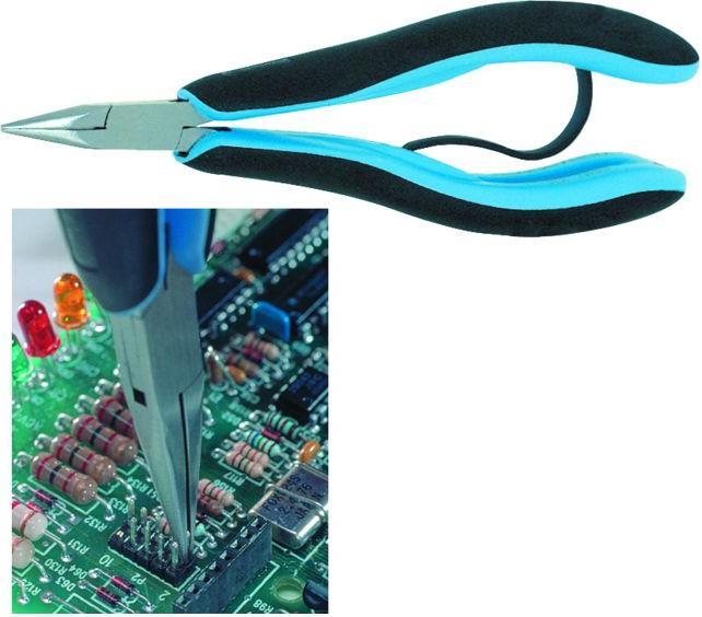 Actual product image Lindstrom R) chain nose plier,20mm jaw (146.50 mm)