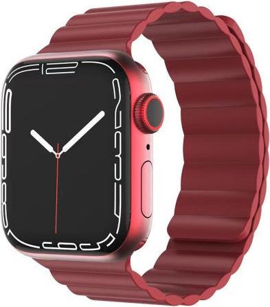 Immagine prodotto Cover-Discount Apple Watch 42 / 44mm - Cinturino in pelle con passante magnetico nero (44 mm, 42 mm, Silicone, Ecopelle)