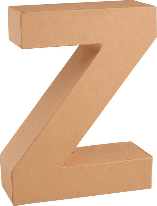 Glorex Cardboard letter Z 17,5X5,5cm